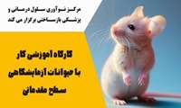 کارگاه کار با حیوانات ازمایشگاهی سطح مقدماتی