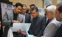 بازدید دکتر حسین افشین، معاون علمی، فناوری و اقتصاد دانش بنیان ریاست جمهوری از غرفه دانشگاه علوم پزشکی خراسان شمالی در استانداری